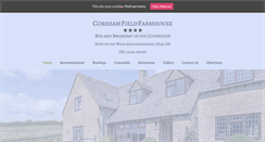 Desktop Screenshot of corshamfield.co.uk
